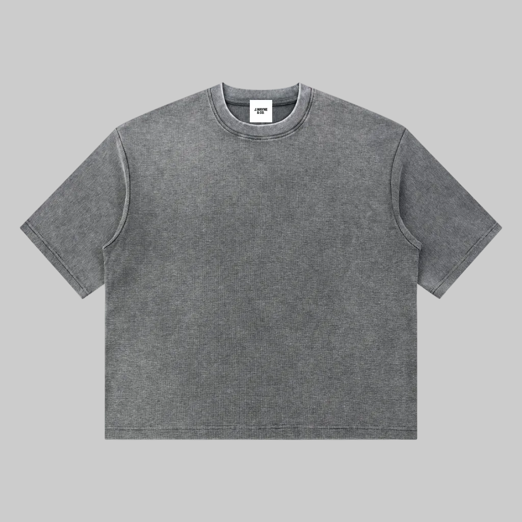 Boxy Waffle Tee