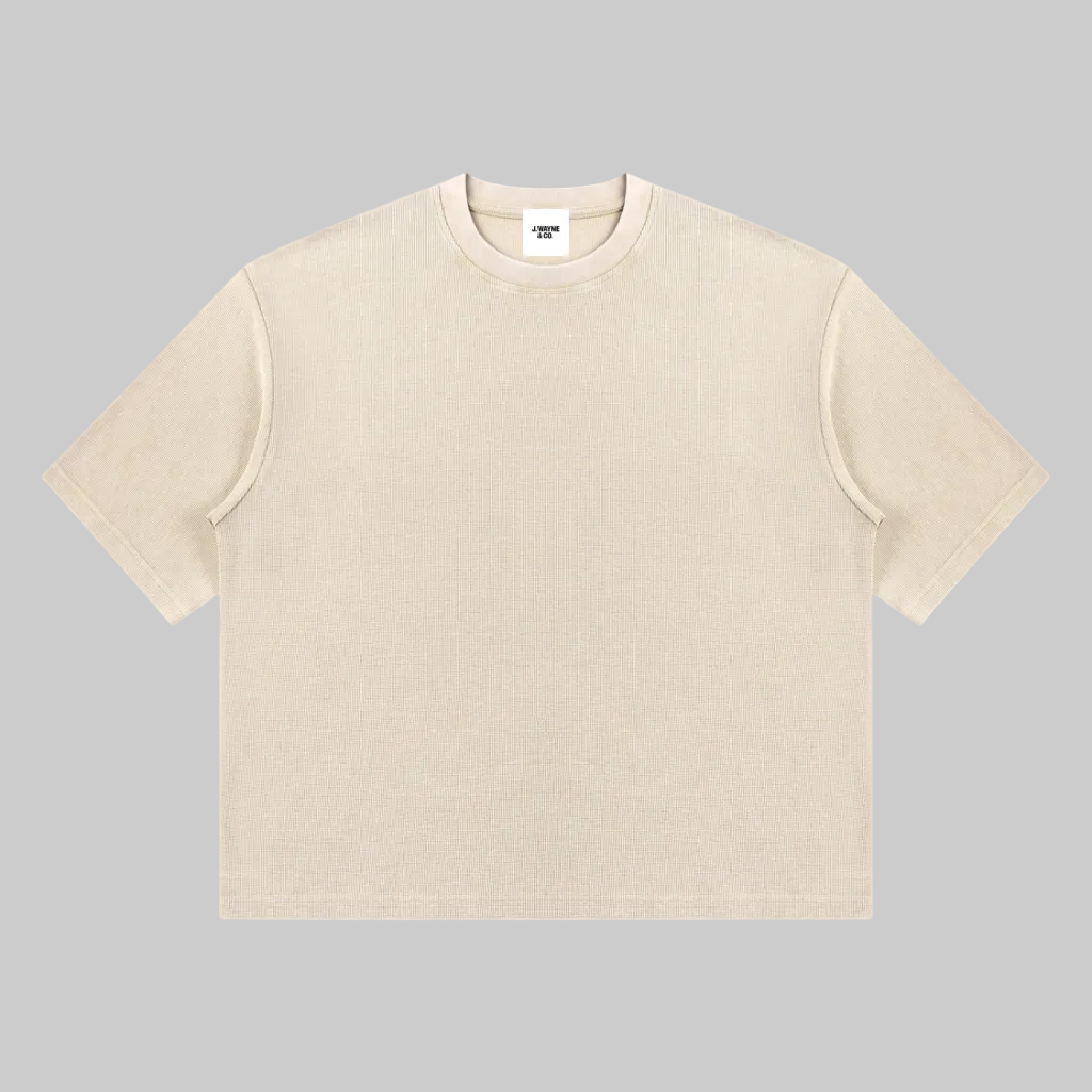 Boxy Waffle Tee