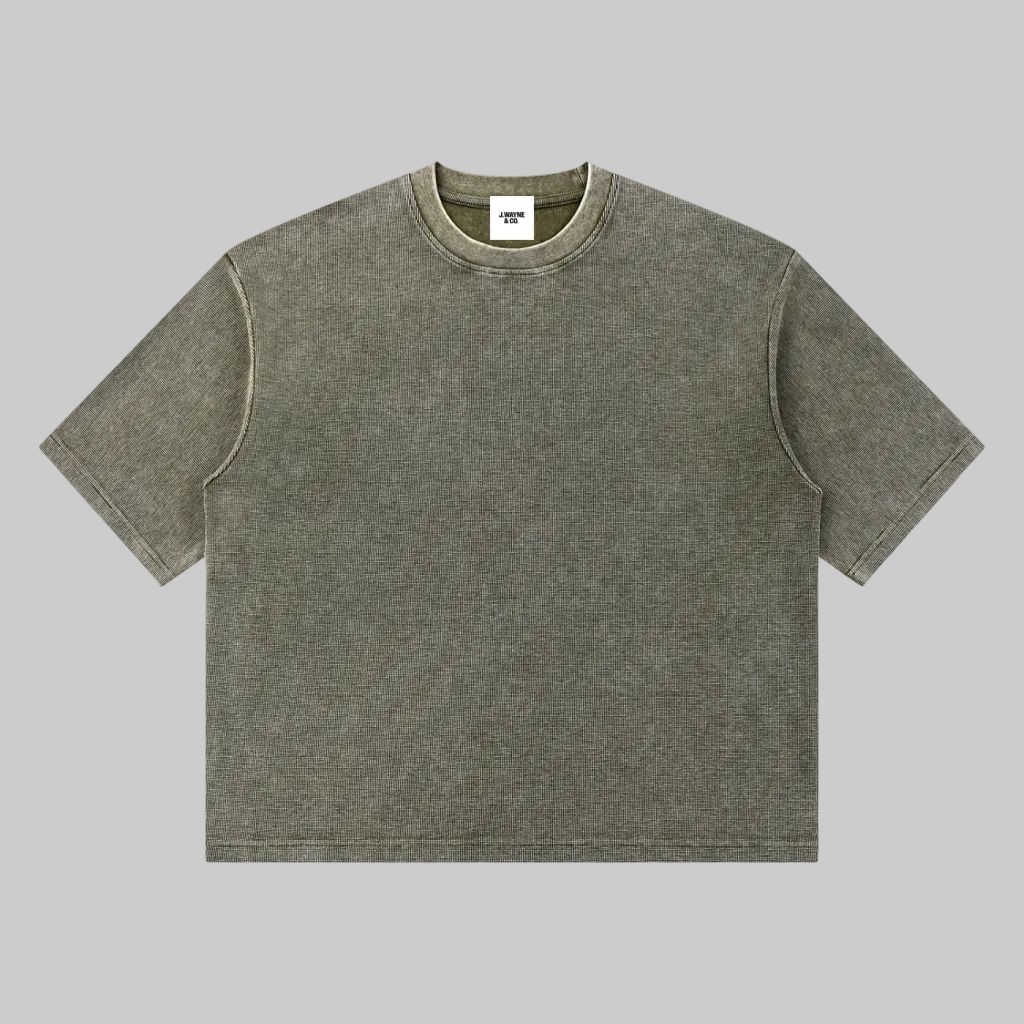 Boxy Waffle Tee