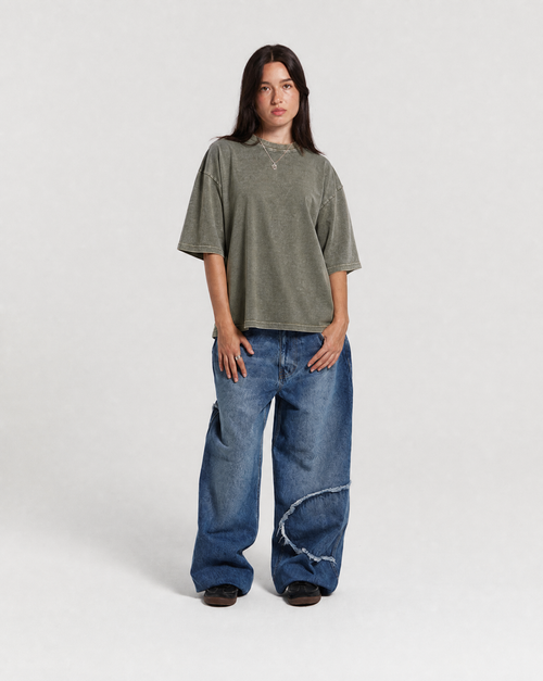 Boxy Waffle Tee