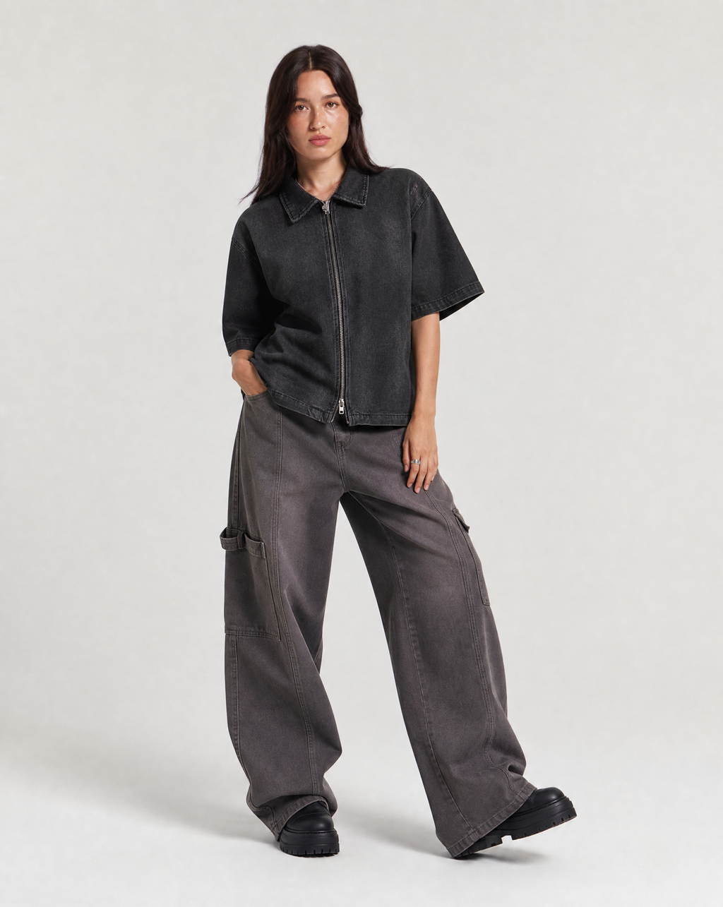Ridge Denim Zip