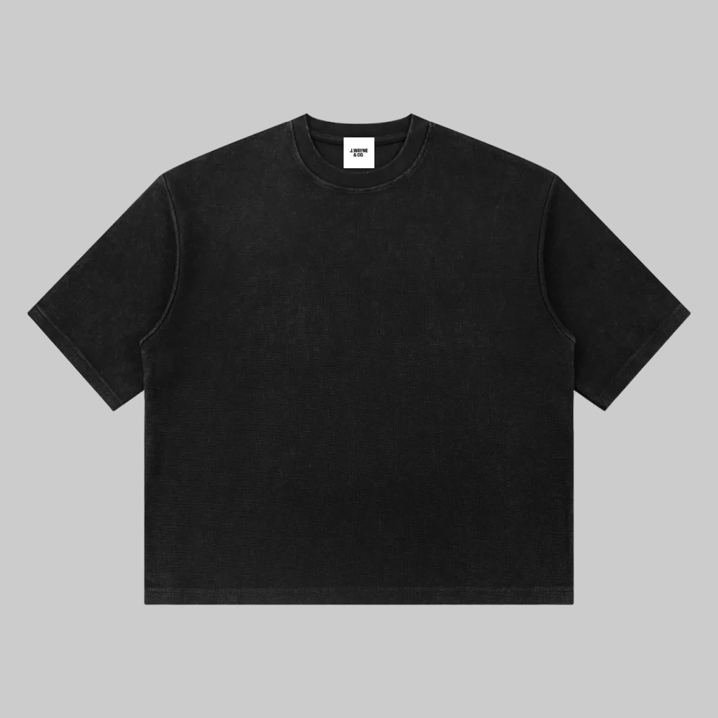 Boxy Waffle Tee