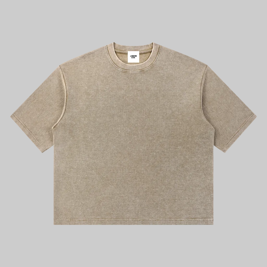 Boxy Waffle Tee